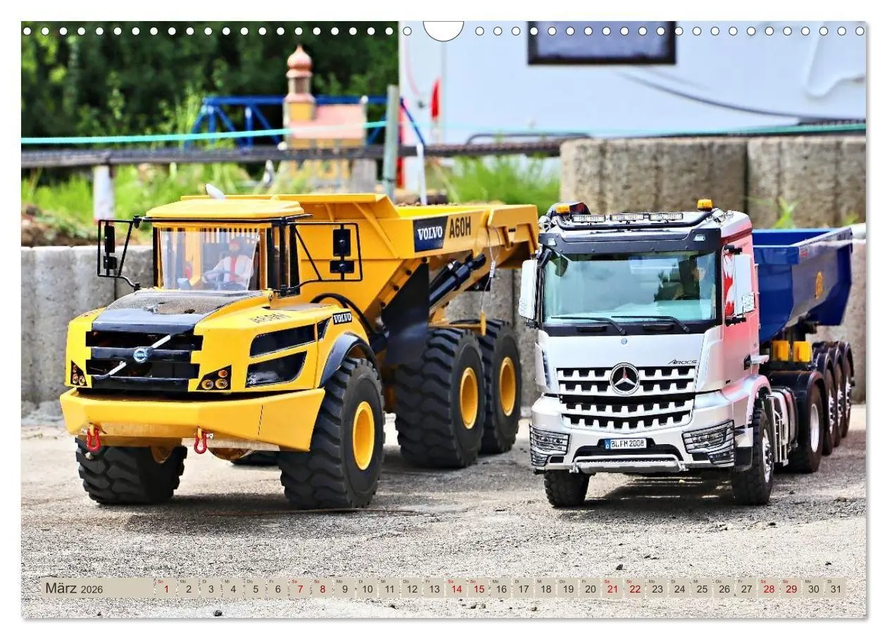 Bild: 9783457851876 | LKW Modelle beim Dampfmodellbautreffen in Bisingen (Wandkalender...