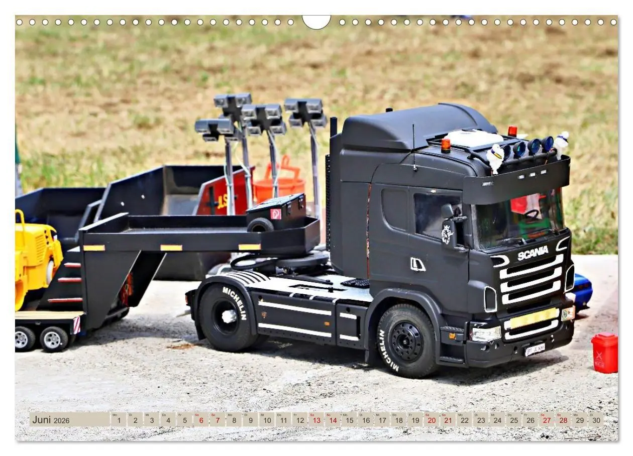 Bild: 9783457851876 | LKW Modelle beim Dampfmodellbautreffen in Bisingen (Wandkalender...