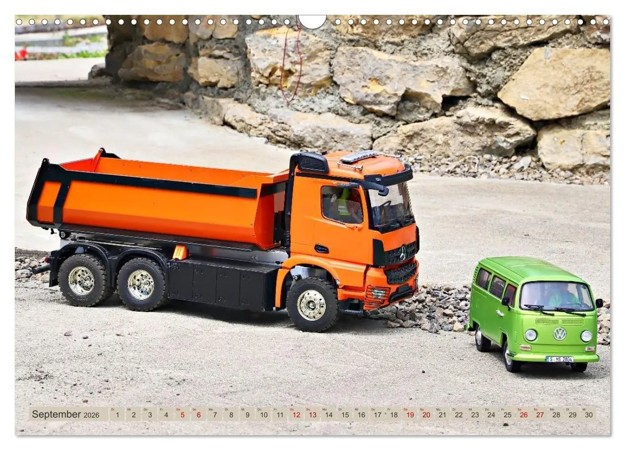 Bild: 9783457851876 | LKW Modelle beim Dampfmodellbautreffen in Bisingen (Wandkalender...