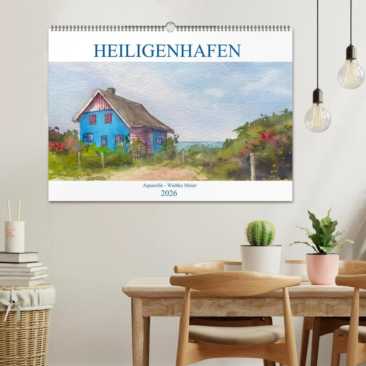 Bild: 9783457921876 | Heiligenhafen in Aquarell (Wandkalender 2026 DIN A2 quer), CALVENDO...