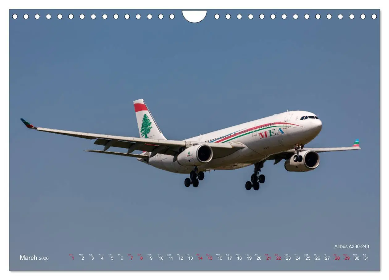 Bild: 9783516561876 | Airliners of the Middle East (Wall Calendar 2026 DIN A4 landscape),...