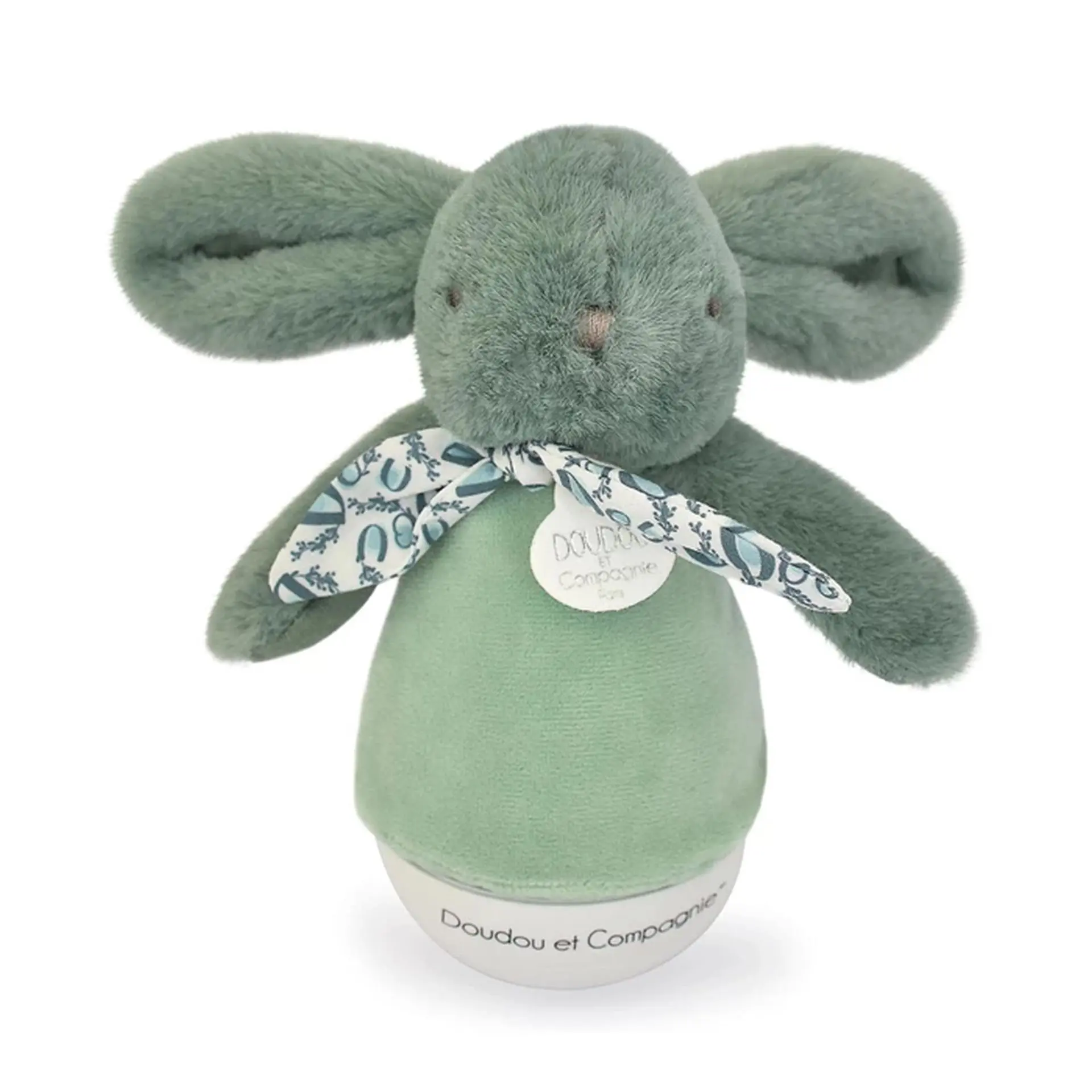 Cover: 3700335241976 | Nachtlicht mit Musik Hase, salbeigrün 16cm | 8904197 | DOUDOU
