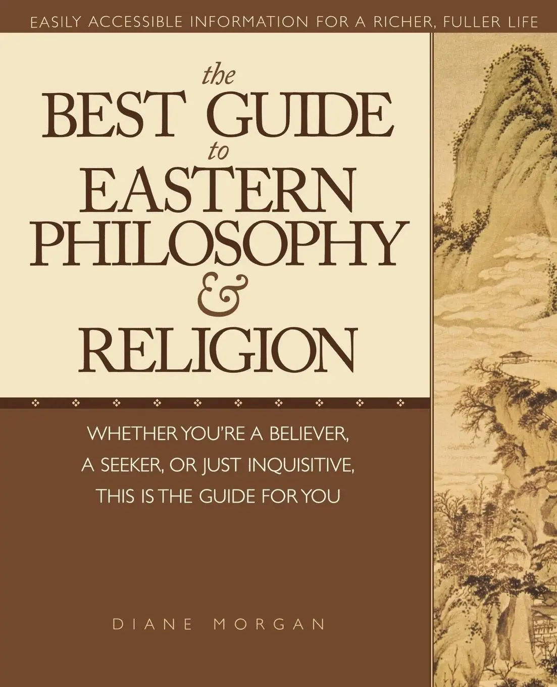 Cover: 9781580631976 | The Best Guide to Eastern Philosophy and Religion | Diane Morgan