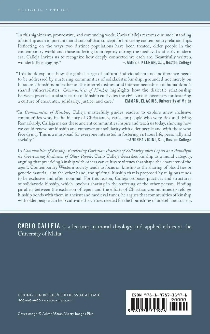 Rückseite: 9781978711976 | Communities of Kinship | Carlo Calleja | Buch | Englisch | 2024