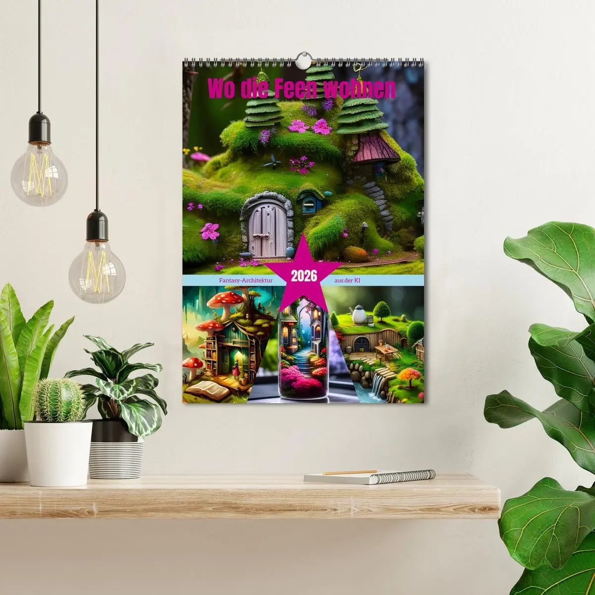 Bild: 9783516311976 | Wo die Feen wohnen (Wandkalender 2026 DIN A3 hoch), CALVENDO...