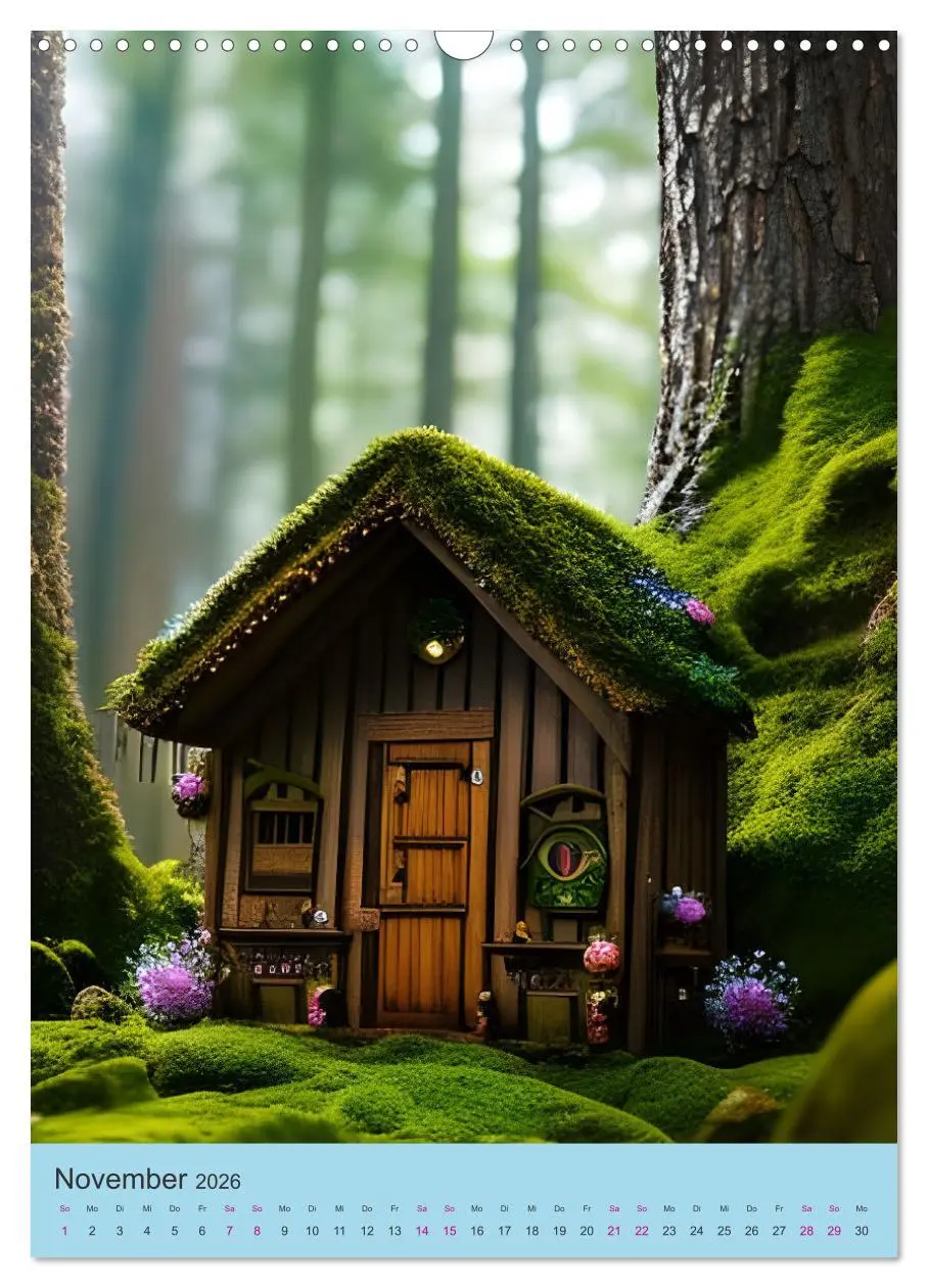 Bild: 9783516311976 | Wo die Feen wohnen (Wandkalender 2026 DIN A3 hoch), CALVENDO...