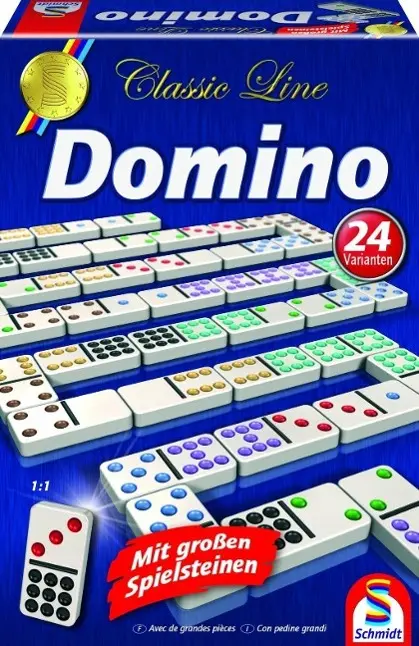 Cover: 4001504492076 | Domino. Classic Line | Spiel | 49207 | Deutsch | 2009