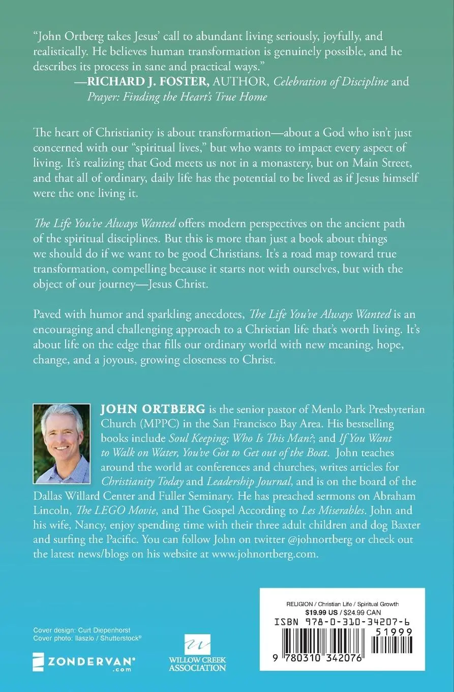 Rückseite: 9780310342076 | The Life You've Always Wanted | John Ortberg | Taschenbuch | Englisch