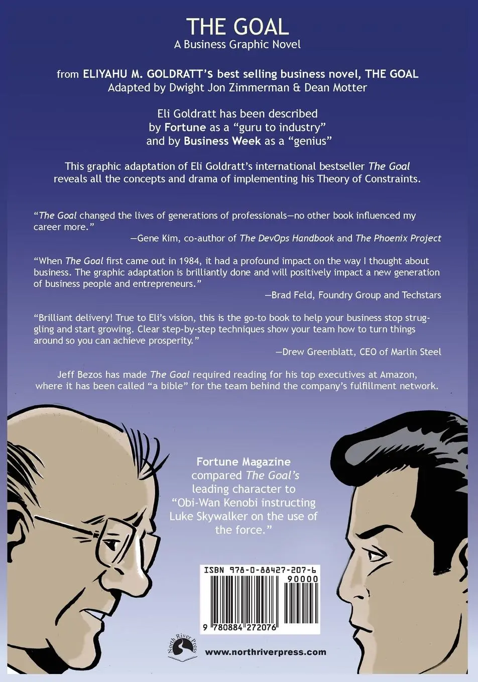 Rückseite: 9780884272076 | The Goal | A Business Graphic Novel | Eliyahu M Goldratt | Taschenbuch