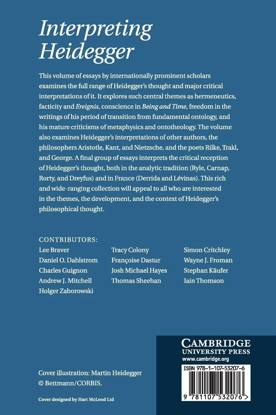 Rückseite: 9781107532076 | Interpreting Heidegger | Daniel O. Dahlstrom | Taschenbuch | Englisch