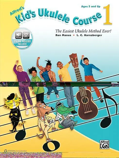 Cover: 9781470632076 | Alfred's Kid's Ukulele Course 1 | The Easiest Ukulele Method Ever!