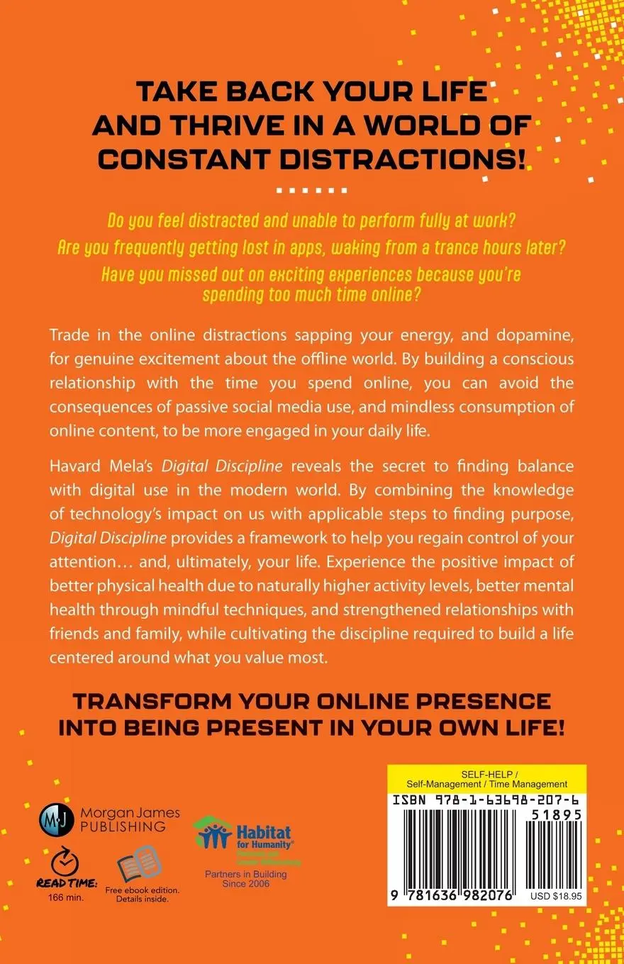 Rückseite: 9781636982076 | Digital Discipline | Choosing Life in the Digital Age of Excess | Mela