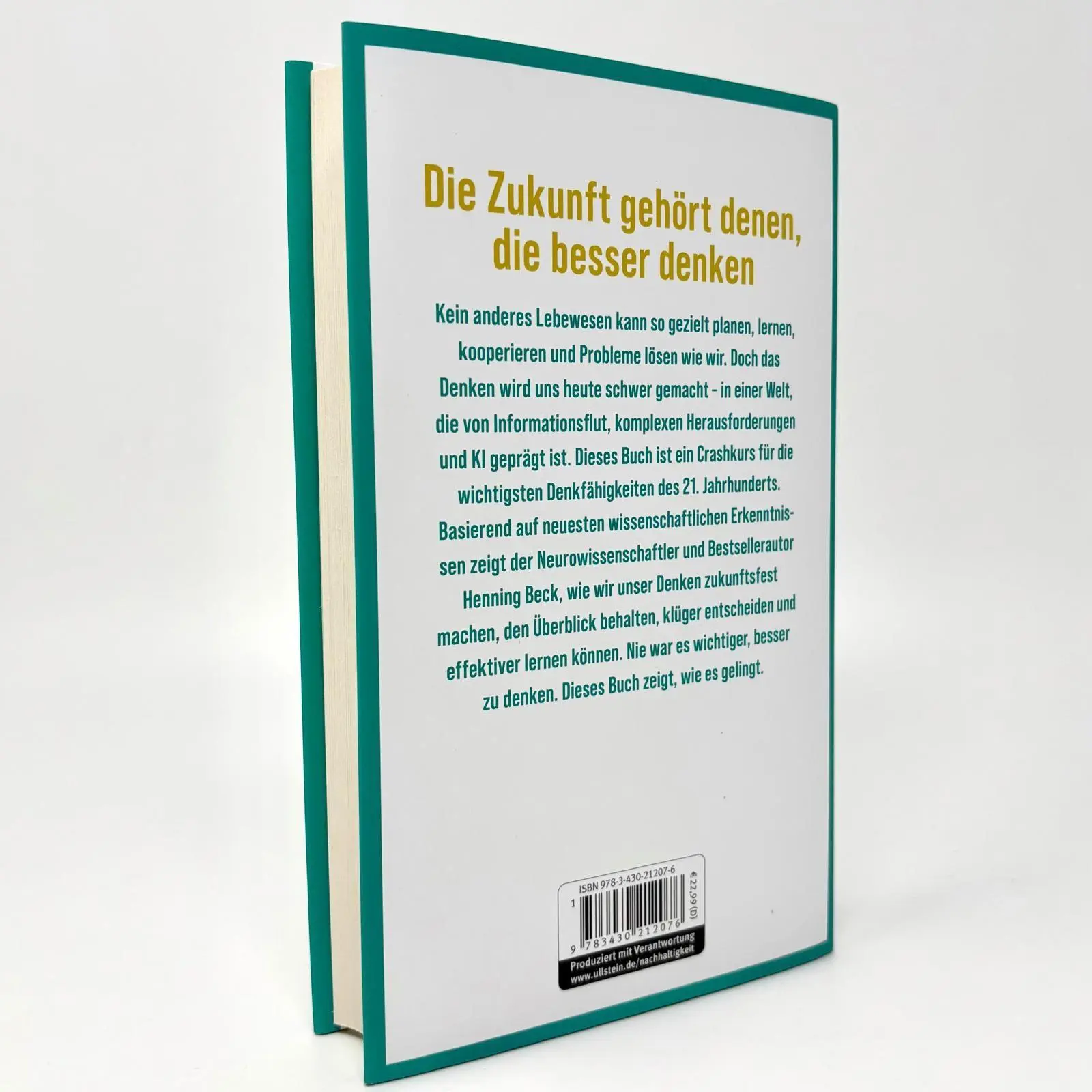 Bild: 9783430212076 | Besser denken | Henning Beck | Buch | 304 S. | Deutsch | 2025