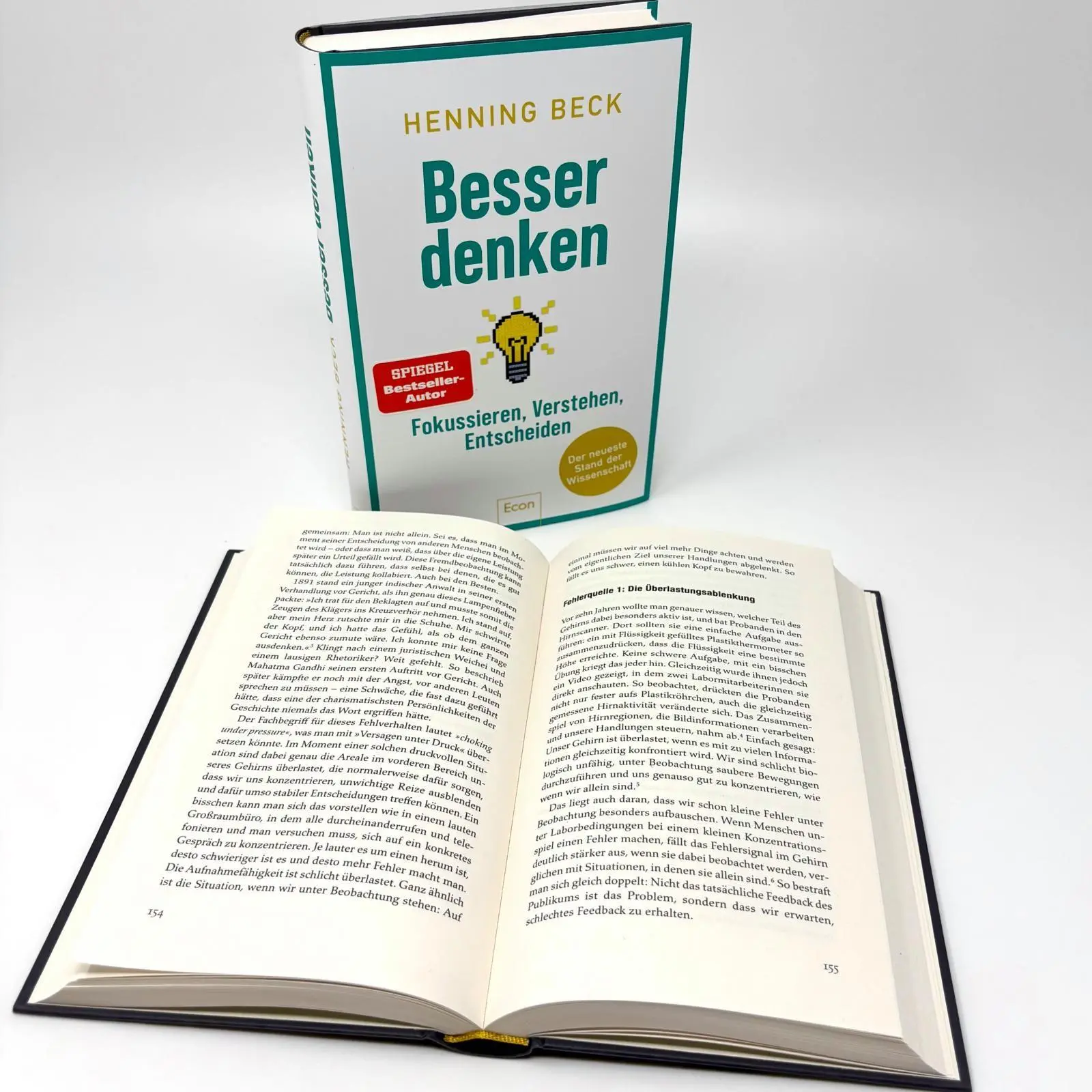 Bild: 9783430212076 | Besser denken | Henning Beck | Buch | 304 S. | Deutsch | 2025