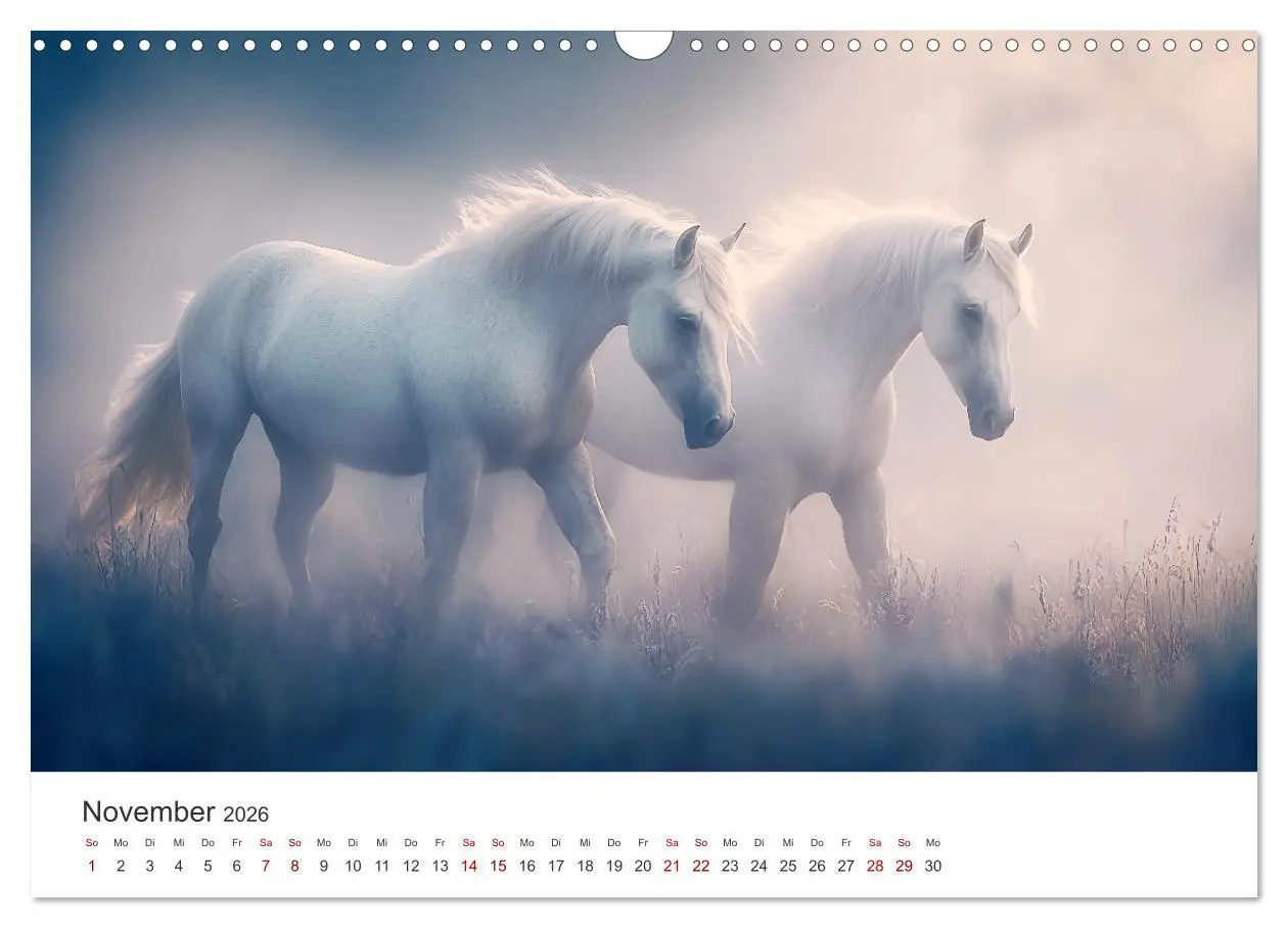 Bild: 9783457282076 | Im Wind der Freiheit - Ein Jahr voller Pferde (Wandkalender 2026...