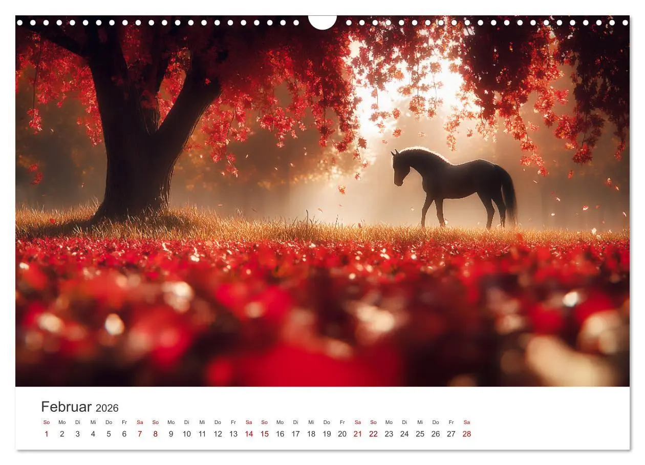 Bild: 9783457282076 | Im Wind der Freiheit - Ein Jahr voller Pferde (Wandkalender 2026...
