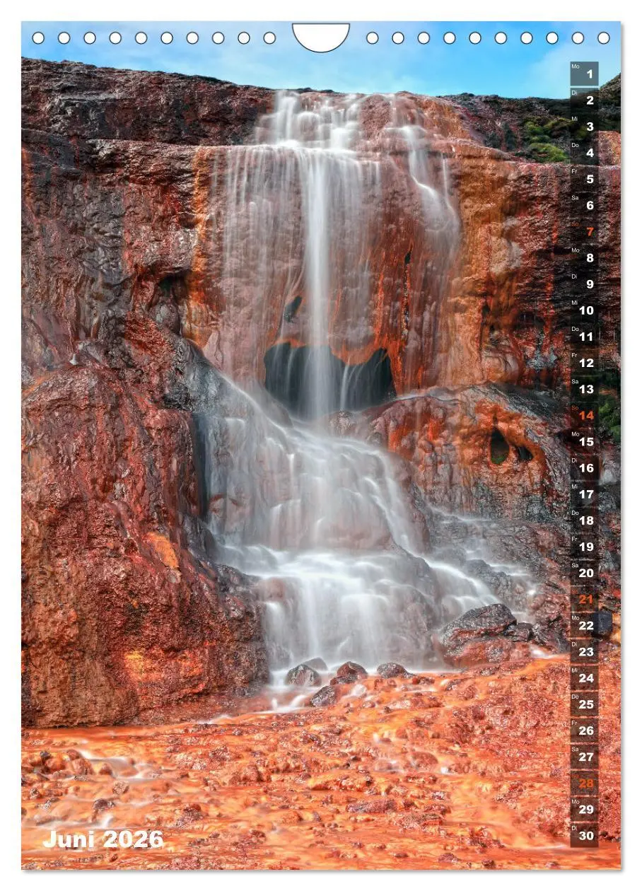 Bild: 9783516372076 | Wasserfälle auf Island (Wandkalender 2026 DIN A4 hoch), CALVENDO...