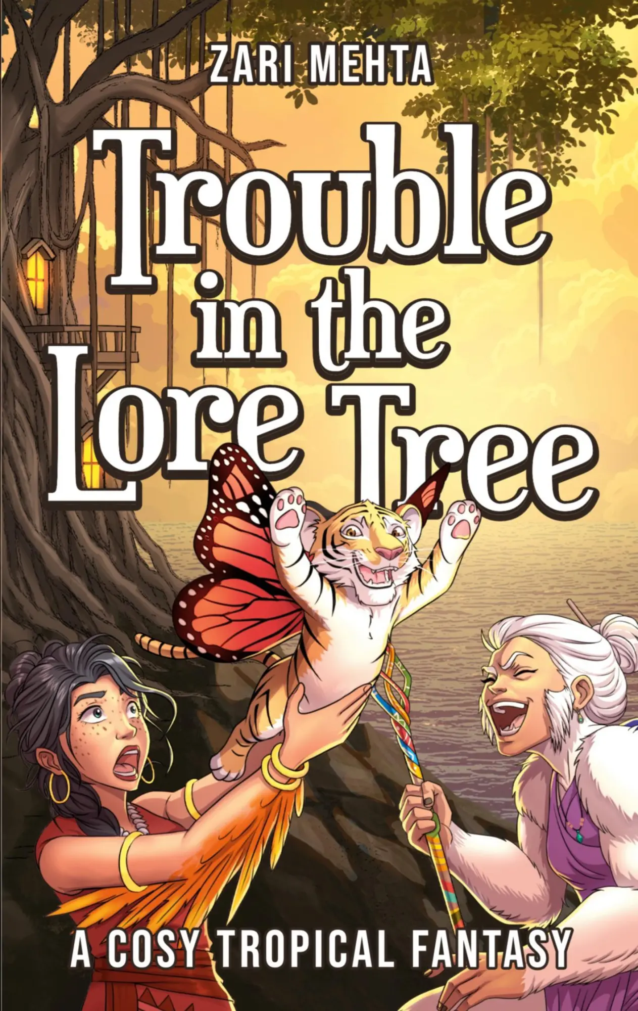 Cover: 9783695712076 | Trouble In The Lore Tree | A Cosy Tropical Fantasy | Zari Mehta | Buch