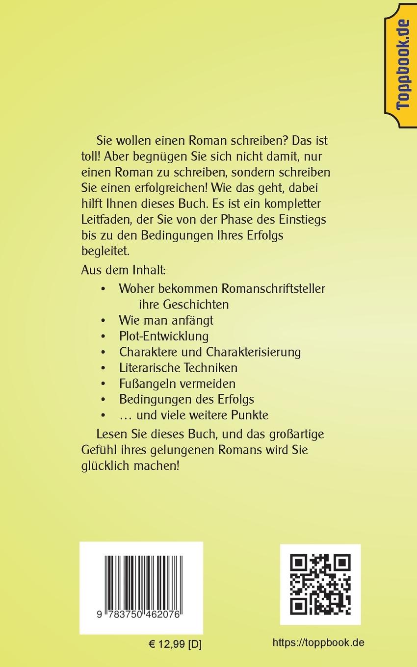 Rückseite: 9783750462076 | Anleitung zum Roman-Schreiben | Oliver J. Wilde | Taschenbuch | 120 S.
