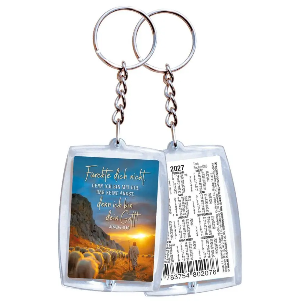Cover: 9783754802076 | Schlüsselanhänger mit Kalendarium 2027 | Kalender | 2 S. | Deutsch