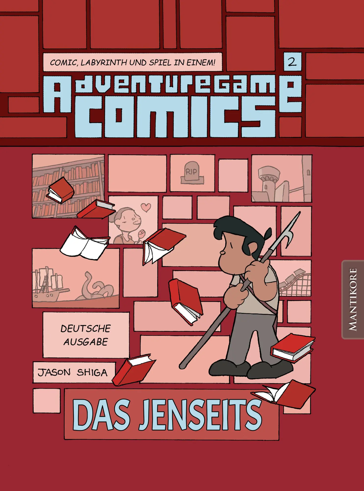 Cover: 9783961882076 | Adventuregame Comics 2 | Das Jenseits | Jason Shiga | Taschenbuch