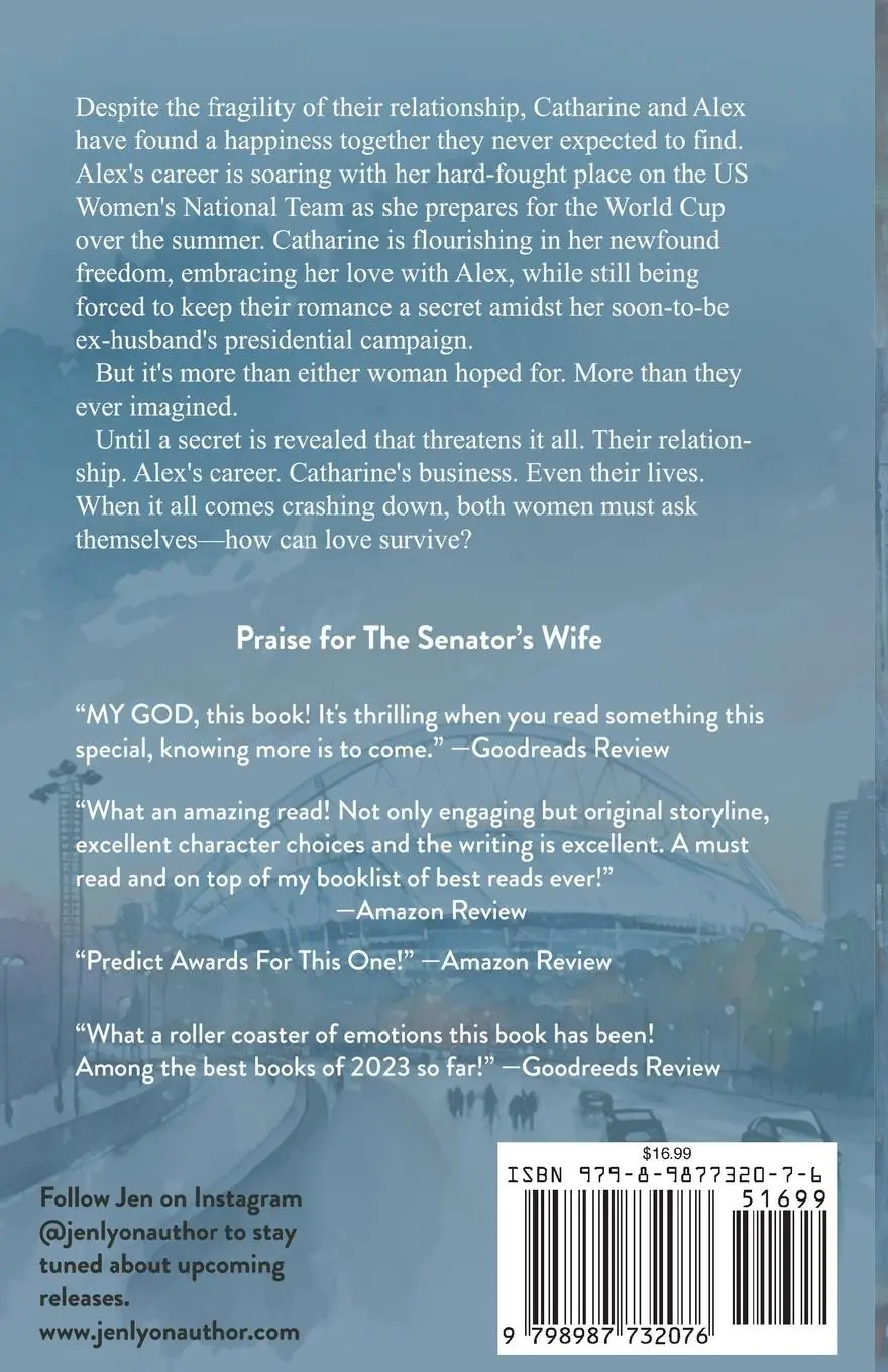 Rückseite: 9798987732076 | Caught Sleeping | The Senator's Wife Series Book II | Jen Lyon | Buch