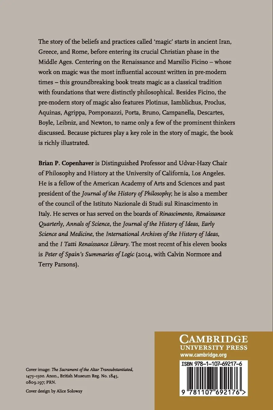 Rückseite: 9781107692176 | Magic in Western Culture | Brian P. Copenhaver | Taschenbuch | 2018