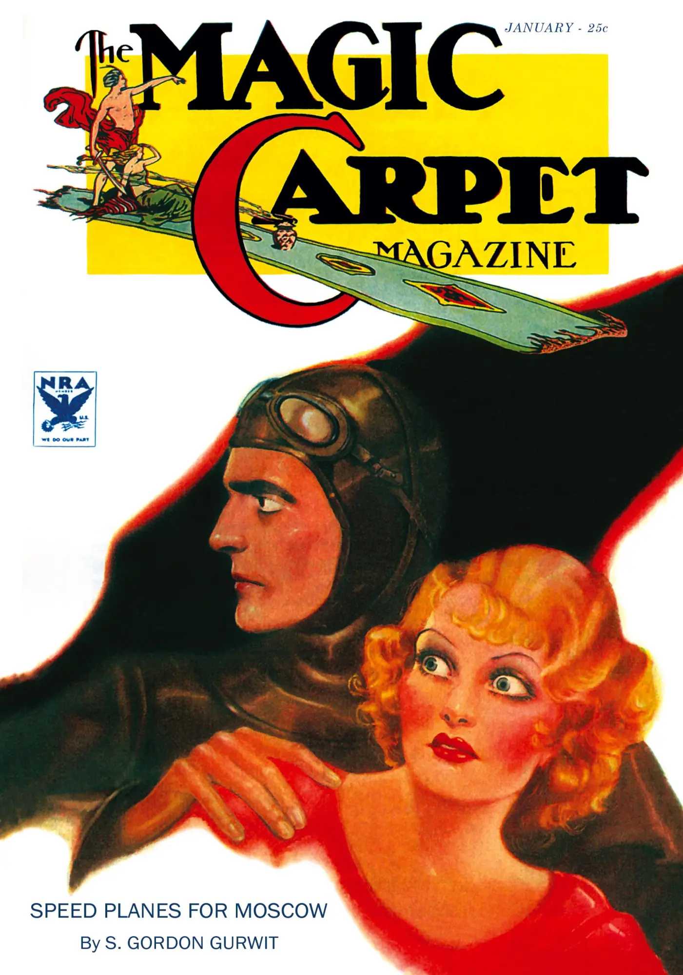 Cover: 9781434462176 | The Magic Carpet, Vol 4, No. 1 (January 1934) | Betancourt | Buch