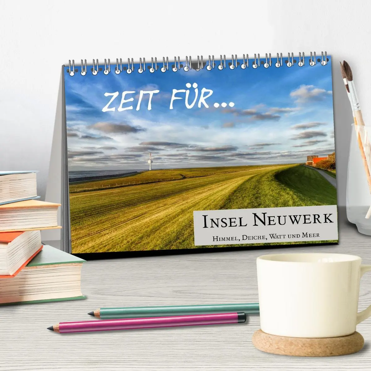 Bild: 9783457962176 | Zeit für... Insel Neuwerk - Himmel, Deiche, Watt und Meer...