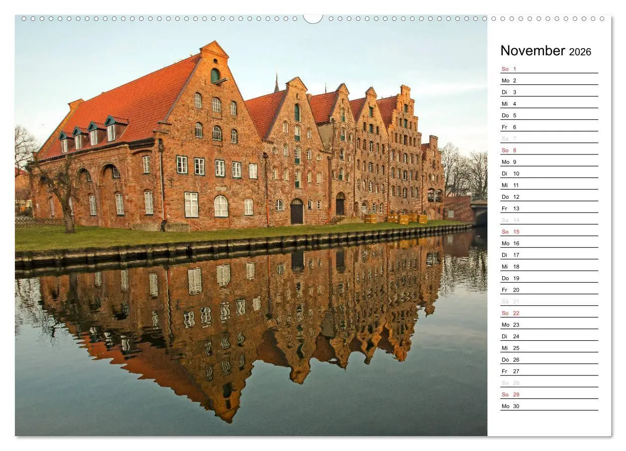 Bild: 9783516122176 | Hansestadt Lübeck / Geburtstagskalender (hochwertiger Premium...