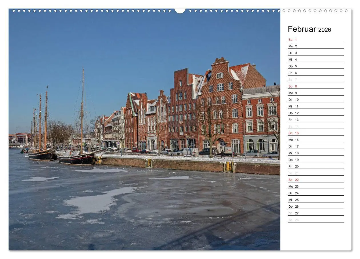 Bild: 9783516122176 | Hansestadt Lübeck / Geburtstagskalender (hochwertiger Premium...