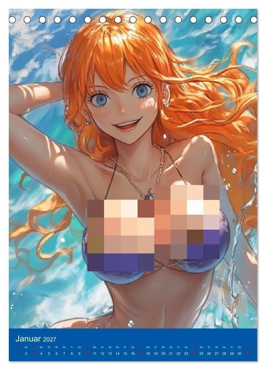 Bild: 9783516982176 | Erotische Mangas. Sexy Cartoon-Girls (Tischkalender 2027 DIN A5...
