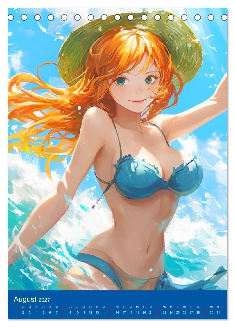 Bild: 9783516982176 | Erotische Mangas. Sexy Cartoon-Girls (Tischkalender 2027 DIN A5...