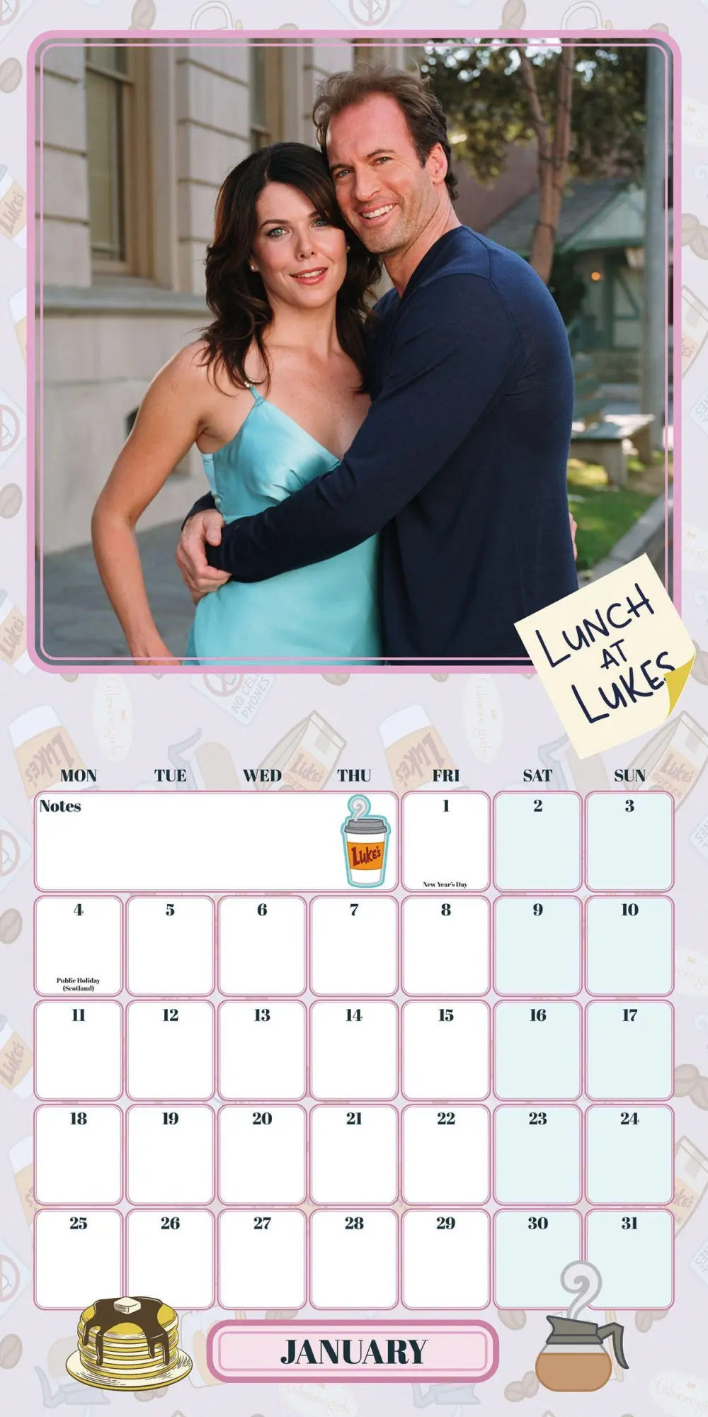 Bild: 9783803532176 | Gilmore Girls 2027 - Wandkalender | Kalender | Wall-Kalender | 28 S.