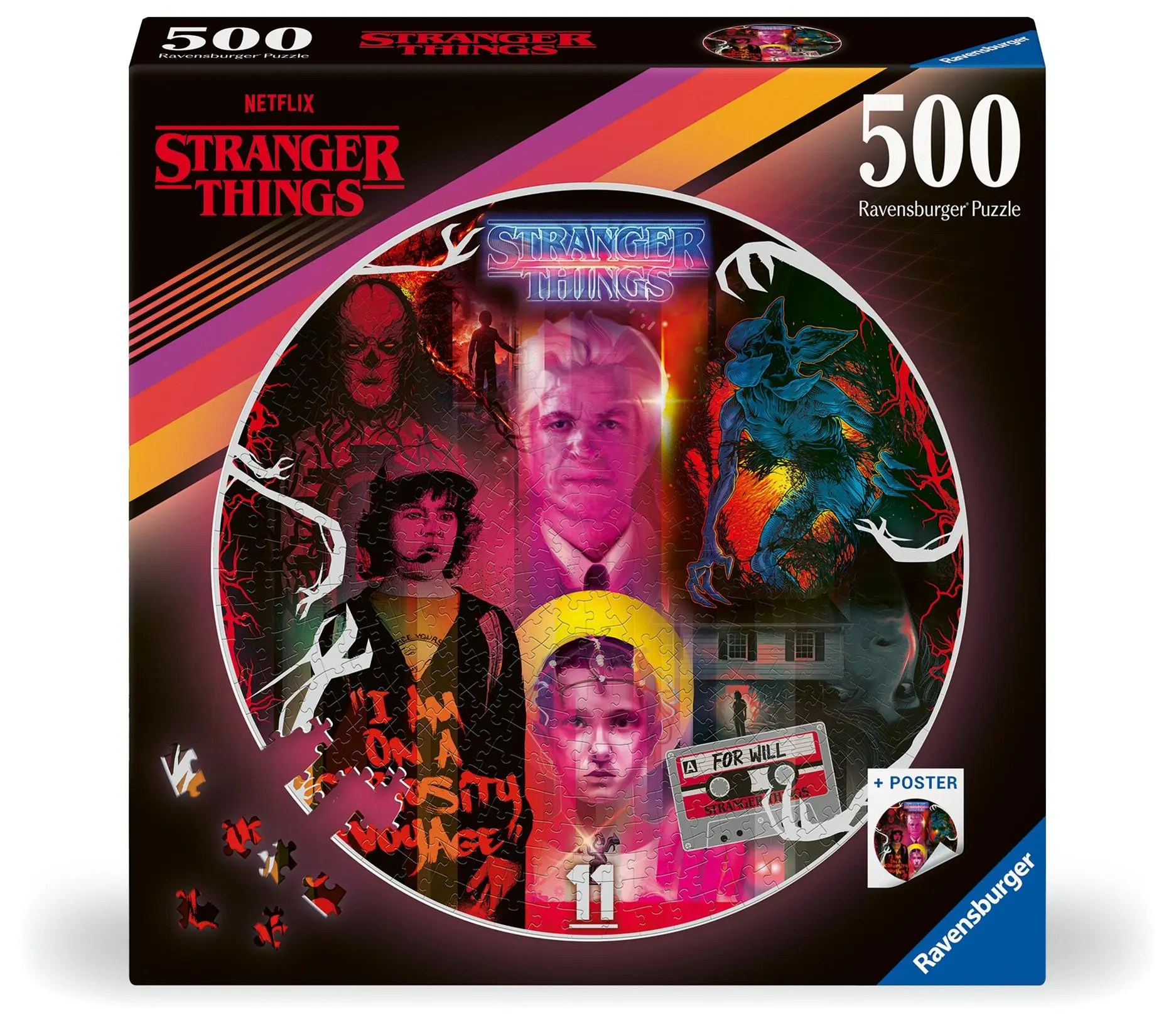 Cover: 4005555012276 | Erwachsenenpuzzle 500 Teile - Stranger Things - Freunde lügen nicht