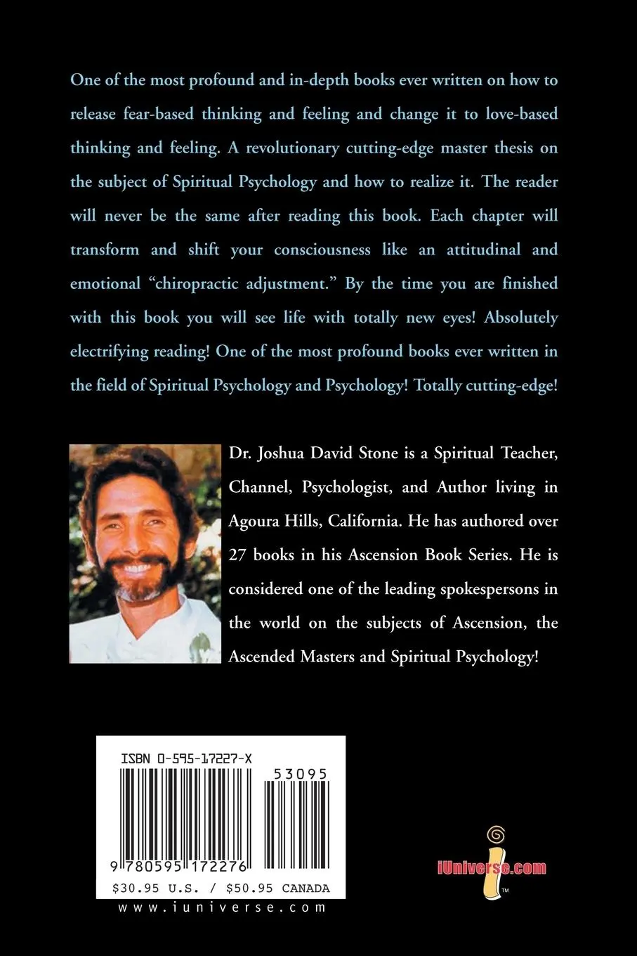 Rückseite: 9780595172276 | How to Release Fear-Based Thinking and Feeling | Joshua David Stone