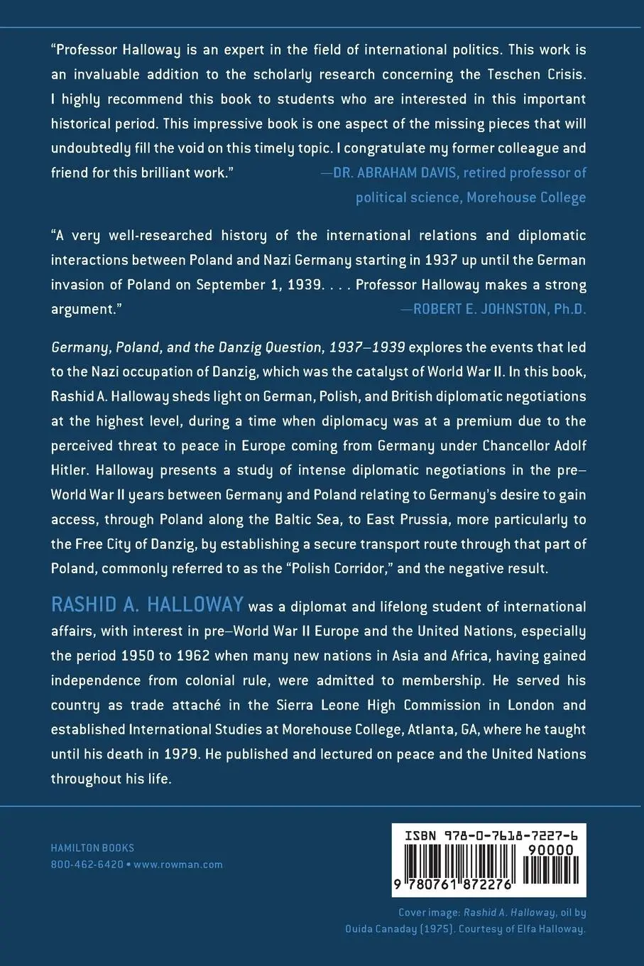 Rückseite: 9780761872276 | Germany, Poland, and the Danzig Question, 1937-1939 | Halloway | Buch