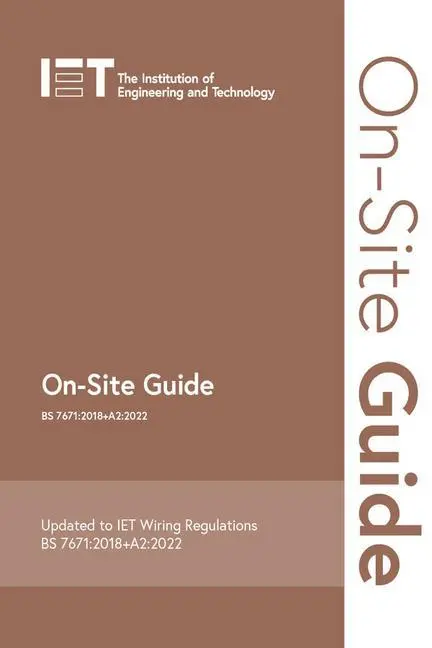 Cover: 9781839532276 | On-Site Guide (Bs 7671:2018+a2:2022) | Techn | Taschenbuch | Englisch