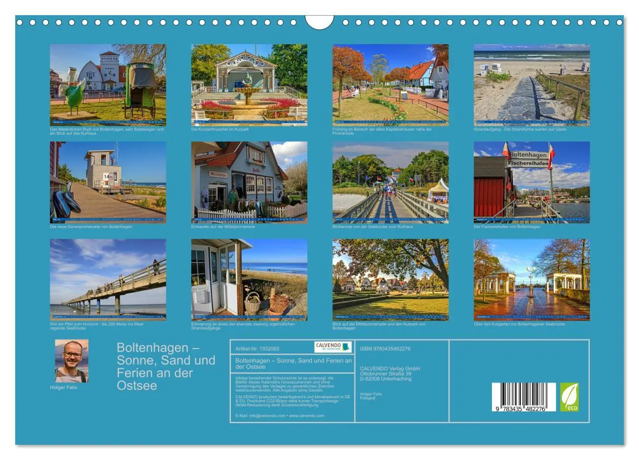 Bild: 9783435482276 | Boltenhagen - Sonne, Sand und Ferien an der Ostsee (Wandkalender...