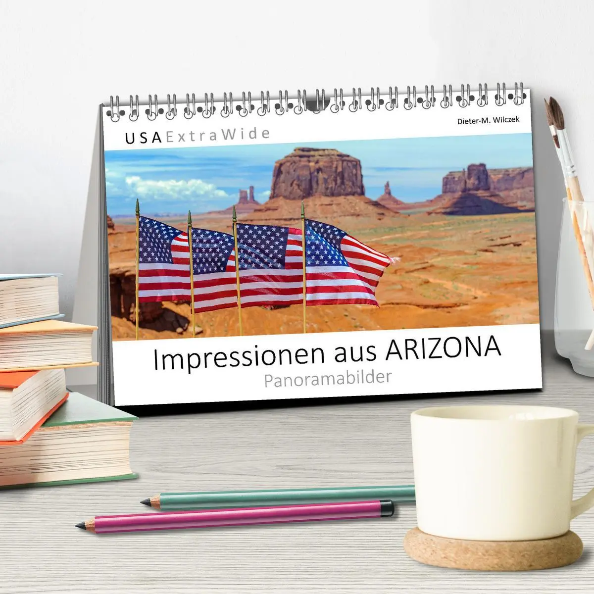 Bild: 9783457642276 | Impressionen aus ARIZONA - Panoramabilder (Tischkalender 2026 DIN...