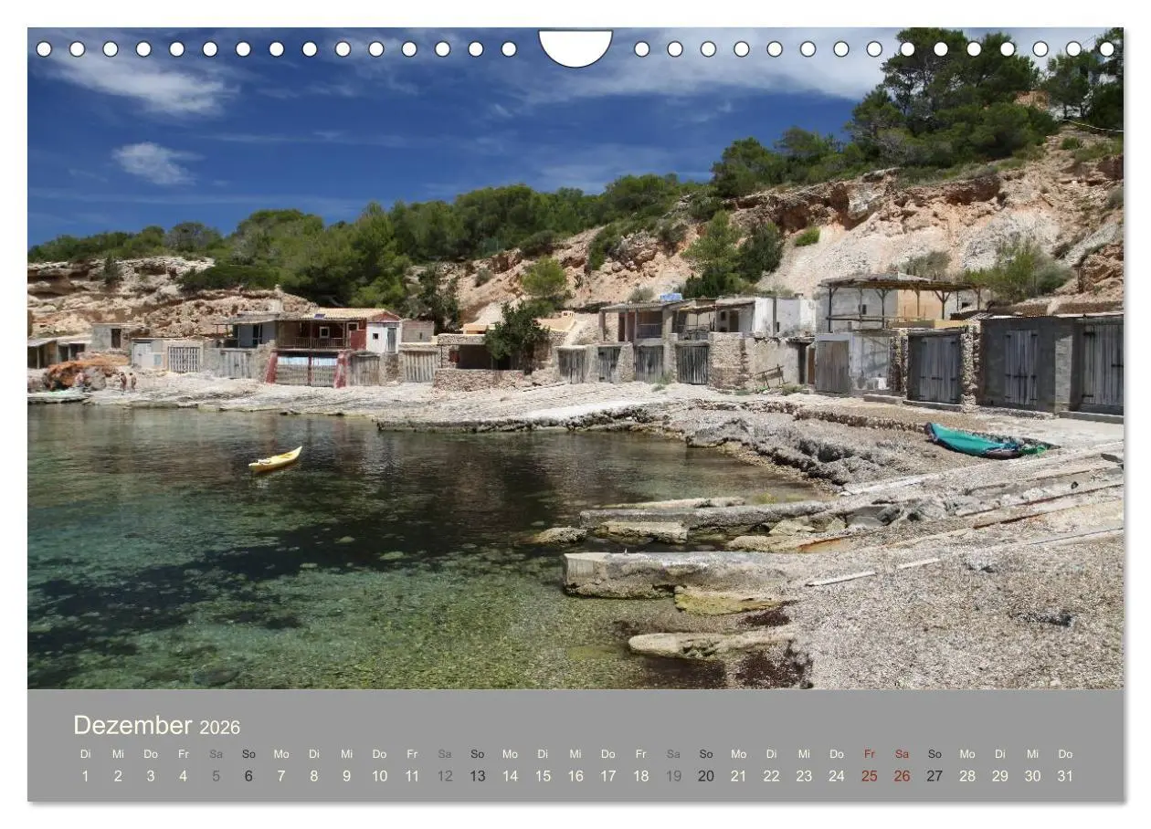 Bild: 9783457882276 | Ibiza - Spanien (Wandkalender 2026 DIN A4 quer), CALVENDO...