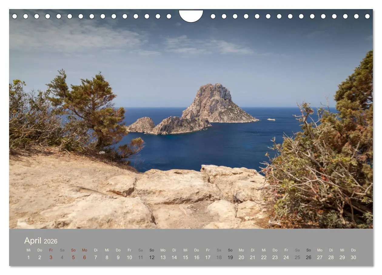 Bild: 9783457882276 | Ibiza - Spanien (Wandkalender 2026 DIN A4 quer), CALVENDO...