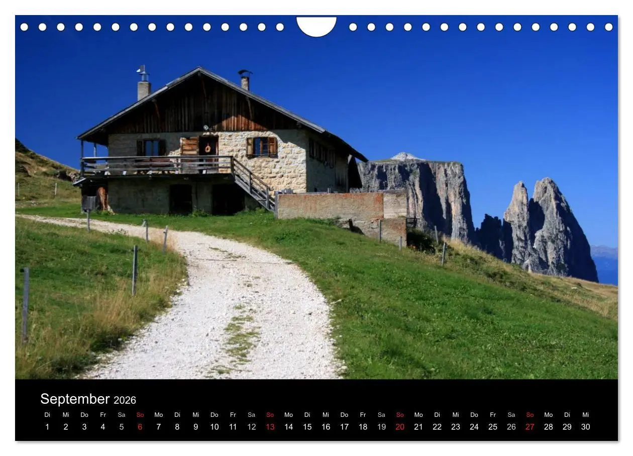 Bild: 9783457952276 | Alpe di Siusi - Seiser Alm (Wandkalender 2026 DIN A4 quer),...