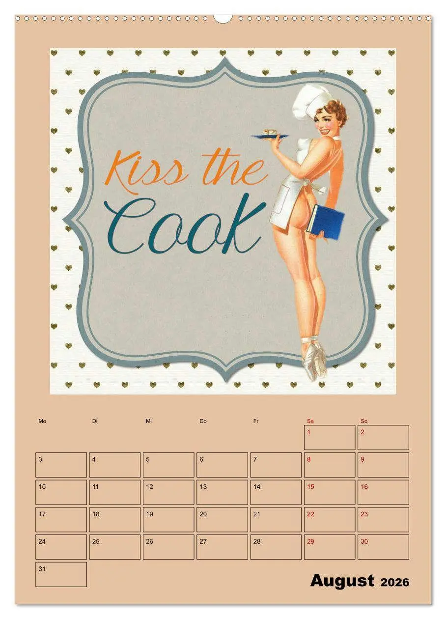 Bild: 9783516352276 | Retro Kult Pin-up-Girls (hochwertiger Premium Wandkalender 2026 DIN...