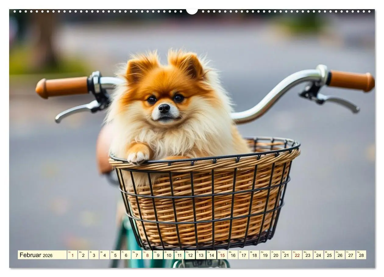 Bild: 9783516592276 | Tausendsassa - Pomeranian (hochwertiger Premium Wandkalender 2026...