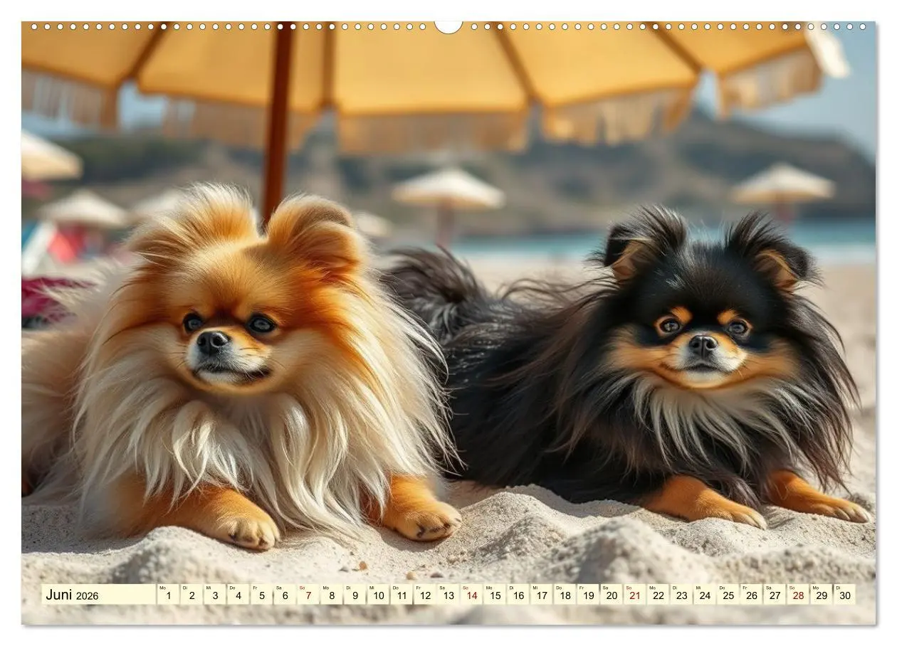 Bild: 9783516592276 | Tausendsassa - Pomeranian (hochwertiger Premium Wandkalender 2026...