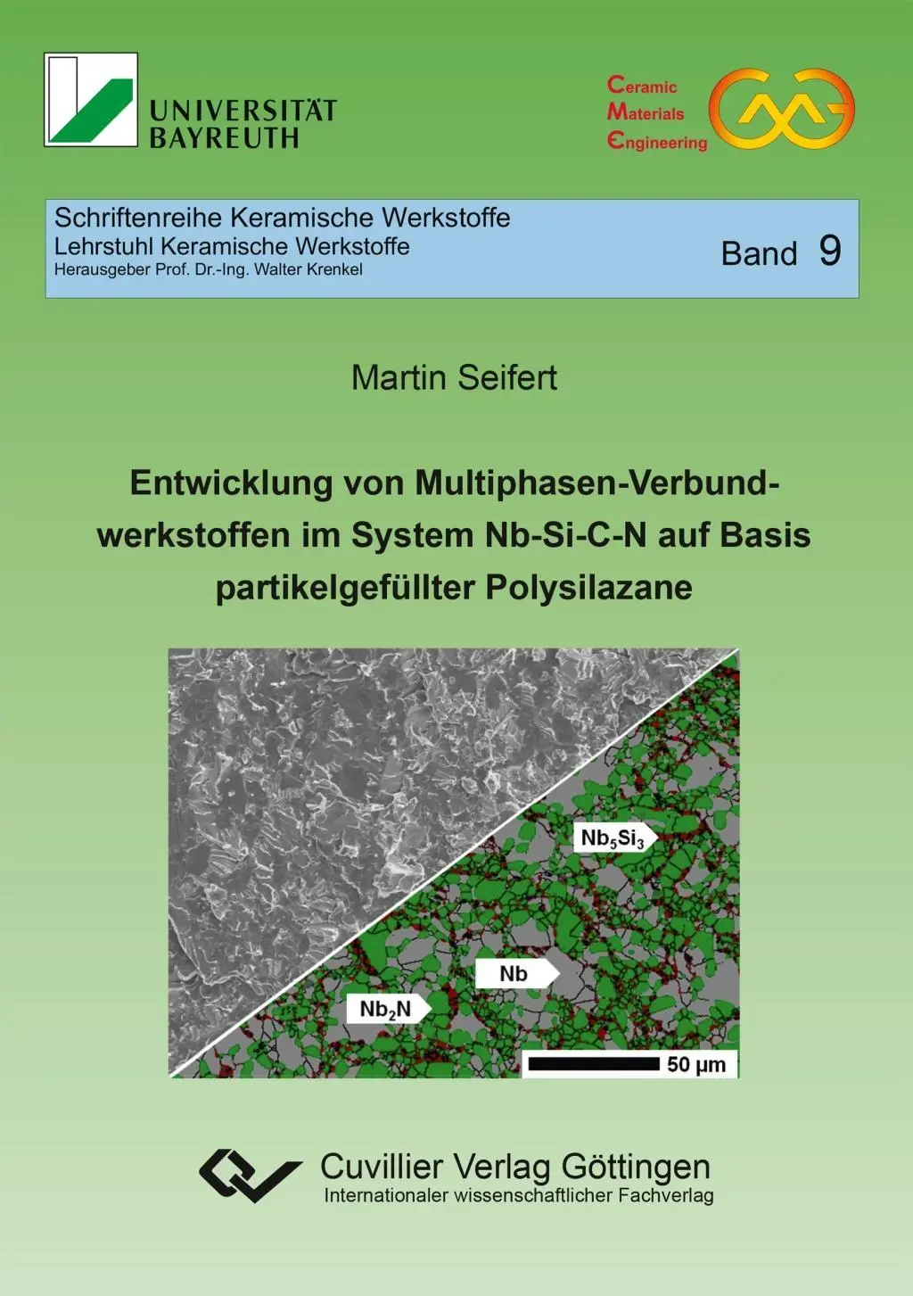 Cover: 9783736992276 | Entwicklung von Multiphasen-Verbundwerkstoffen im System Nb-Si-C-N...