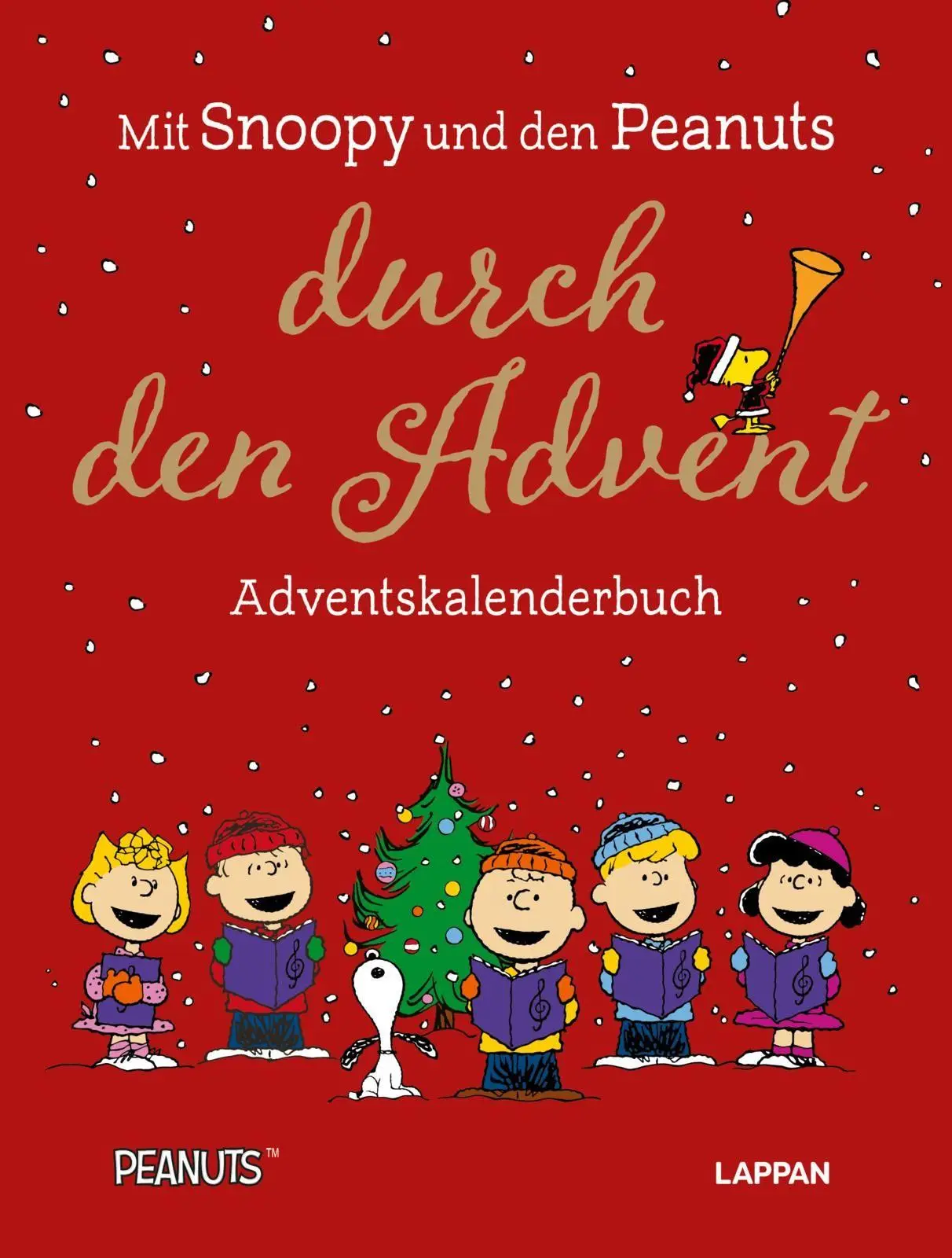 Cover: 9783830322276 | Peanuts Geschenkbuch: Mit Snoopy und den Peanuts durch den Advent