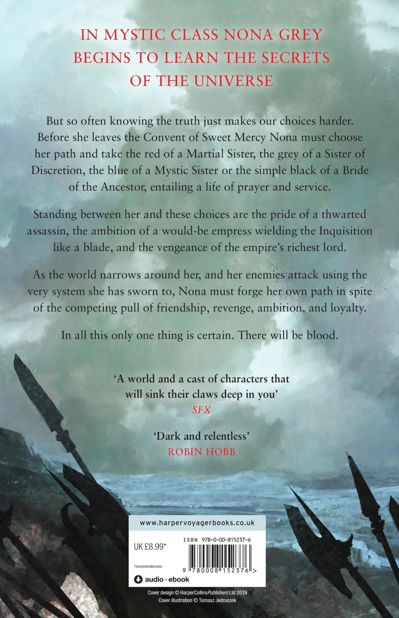 Rückseite: 9780008152376 | Grey Sister | Mark Lawrence | Taschenbuch | 416 S. | Englisch | 2019