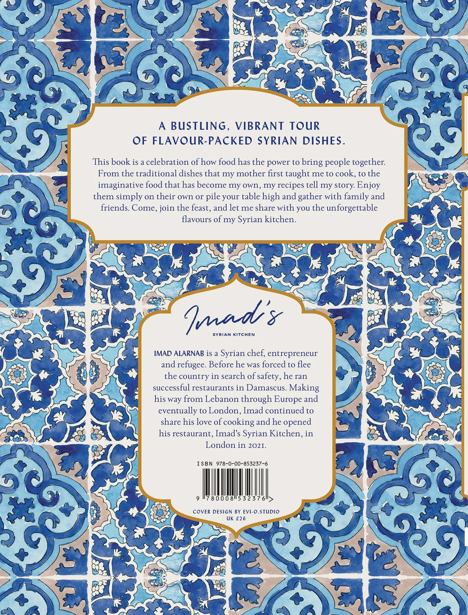 Rückseite: 9780008532376 | Imad's Syrian Kitchen | Imad Alarnab | Buch | Gebunden | Englisch